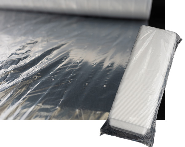 食品トレー向けの包装フィルム